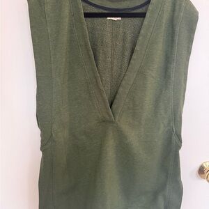 Anthropologie Pilcro V-Neck Tunic Vest